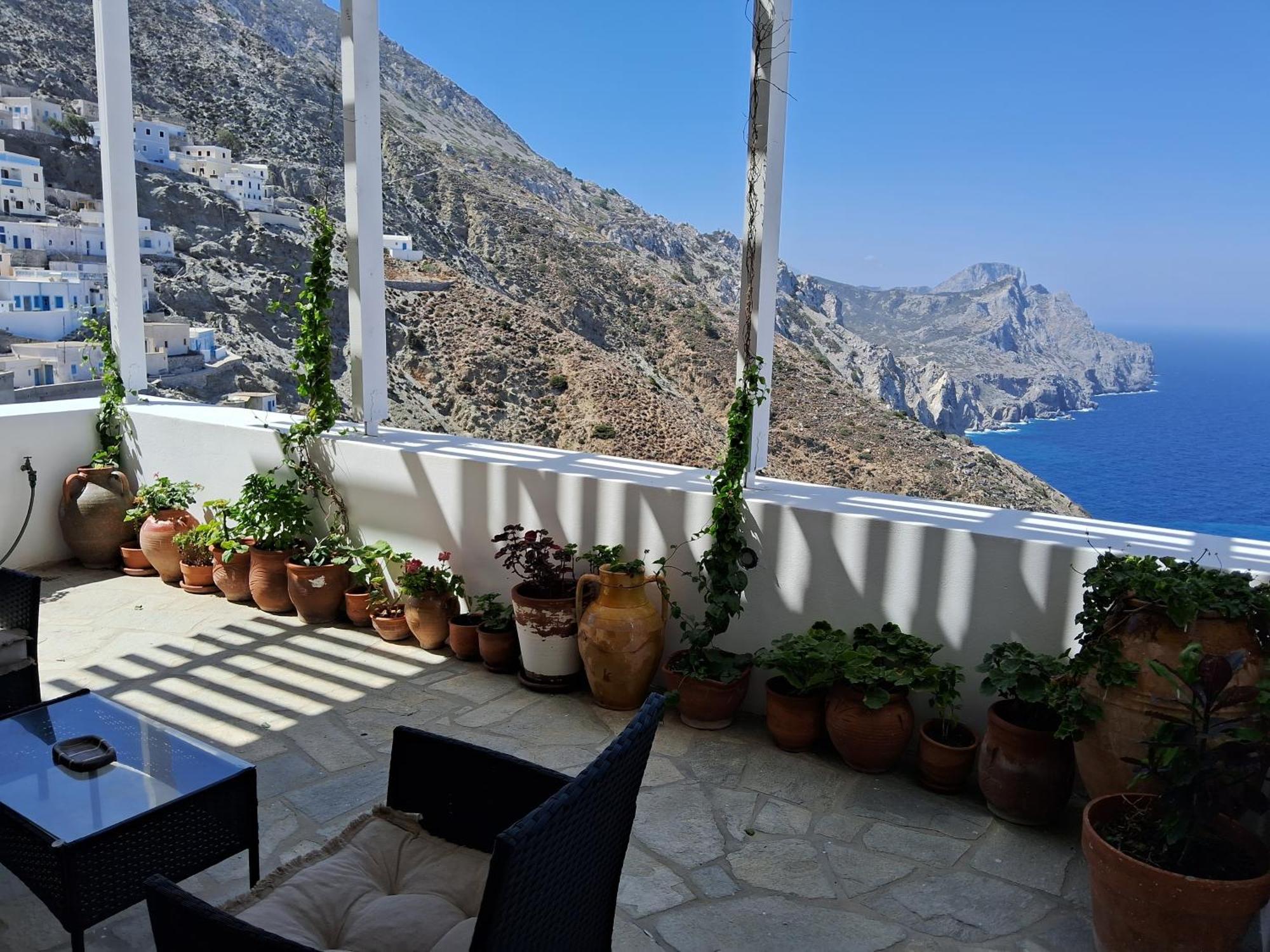 Anemos Guest House Karpathos Olympos  Bagian luar foto